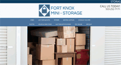 Desktop Screenshot of fortknoxmini-storage.com